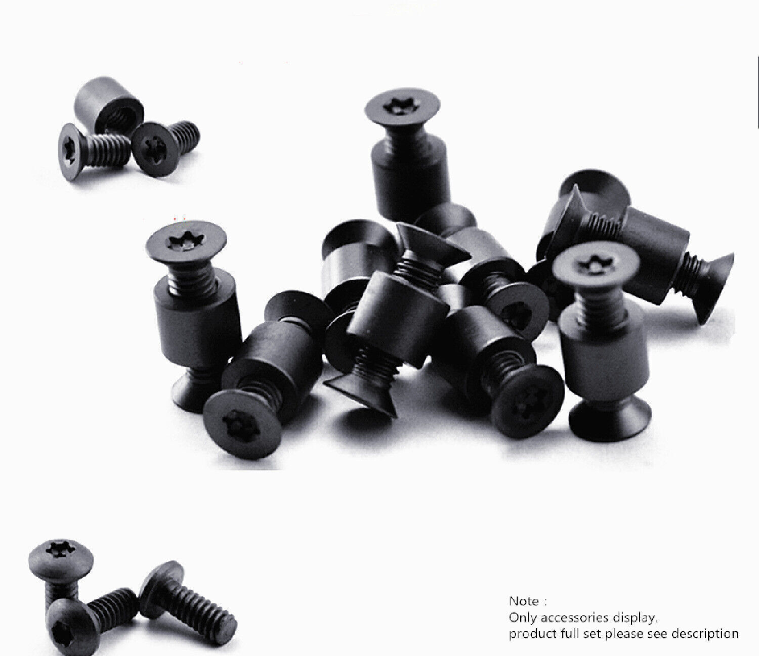 Titanium Alloy Tube Clip Whole Screws Set Kit for Spyderco C81 Paramilitary
