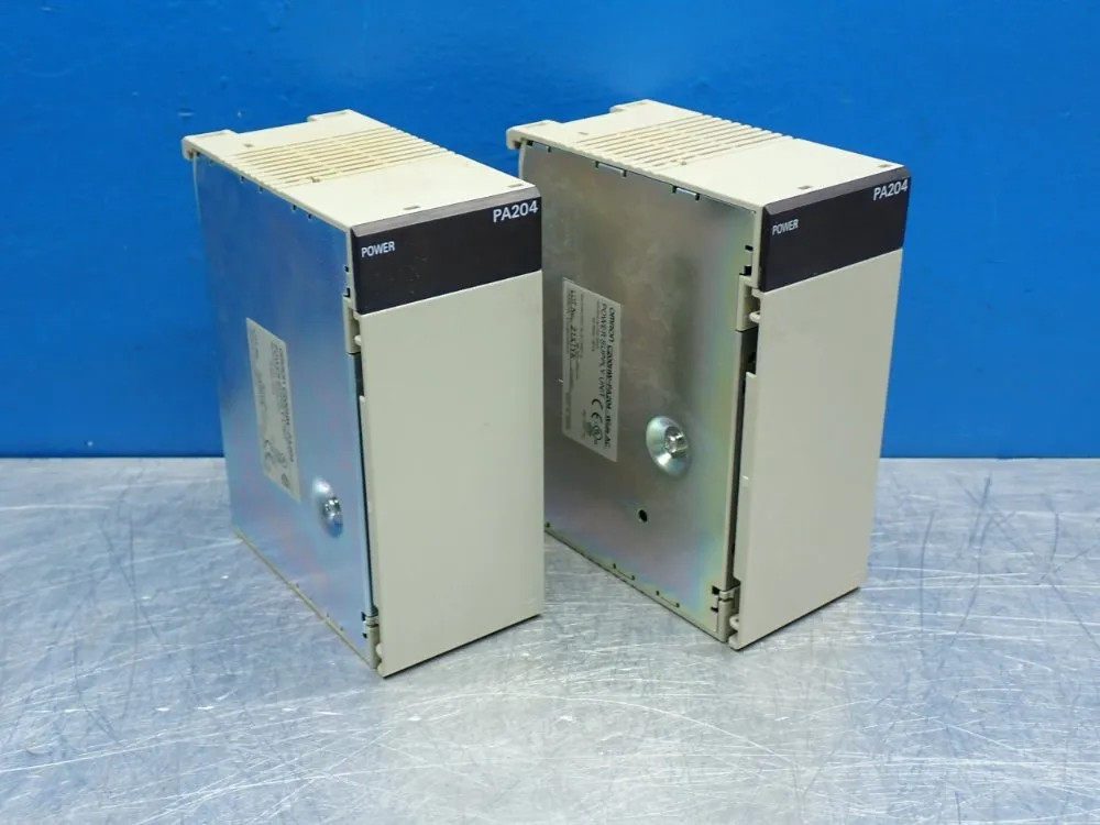 OMRON SYSMAC C200 POWER SUPPLY MODULE, 2PCS C200HW-PA204