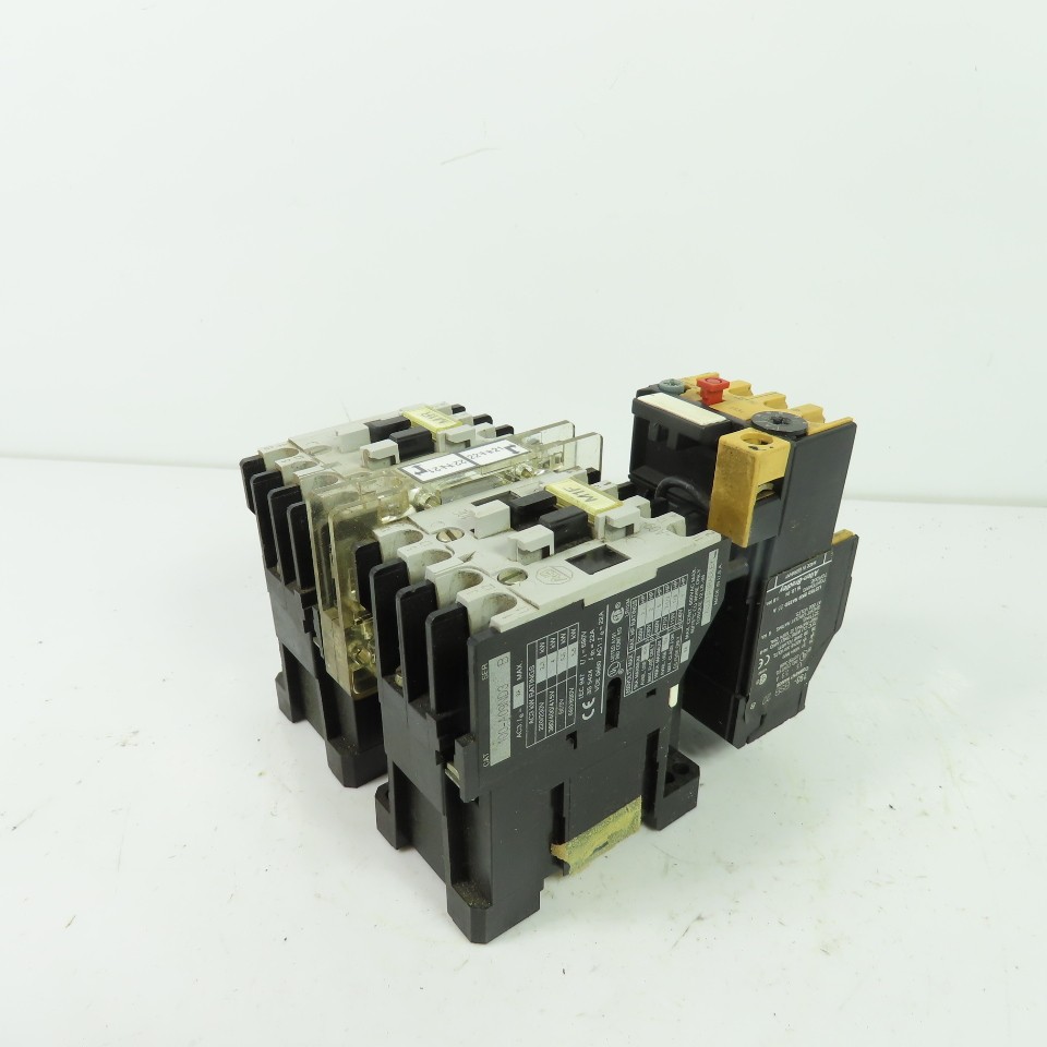 Allen-Bradley 104-A09ND3 9A 3-Pole Reversing Motor Starter 120V Coil 1.5-2.3A