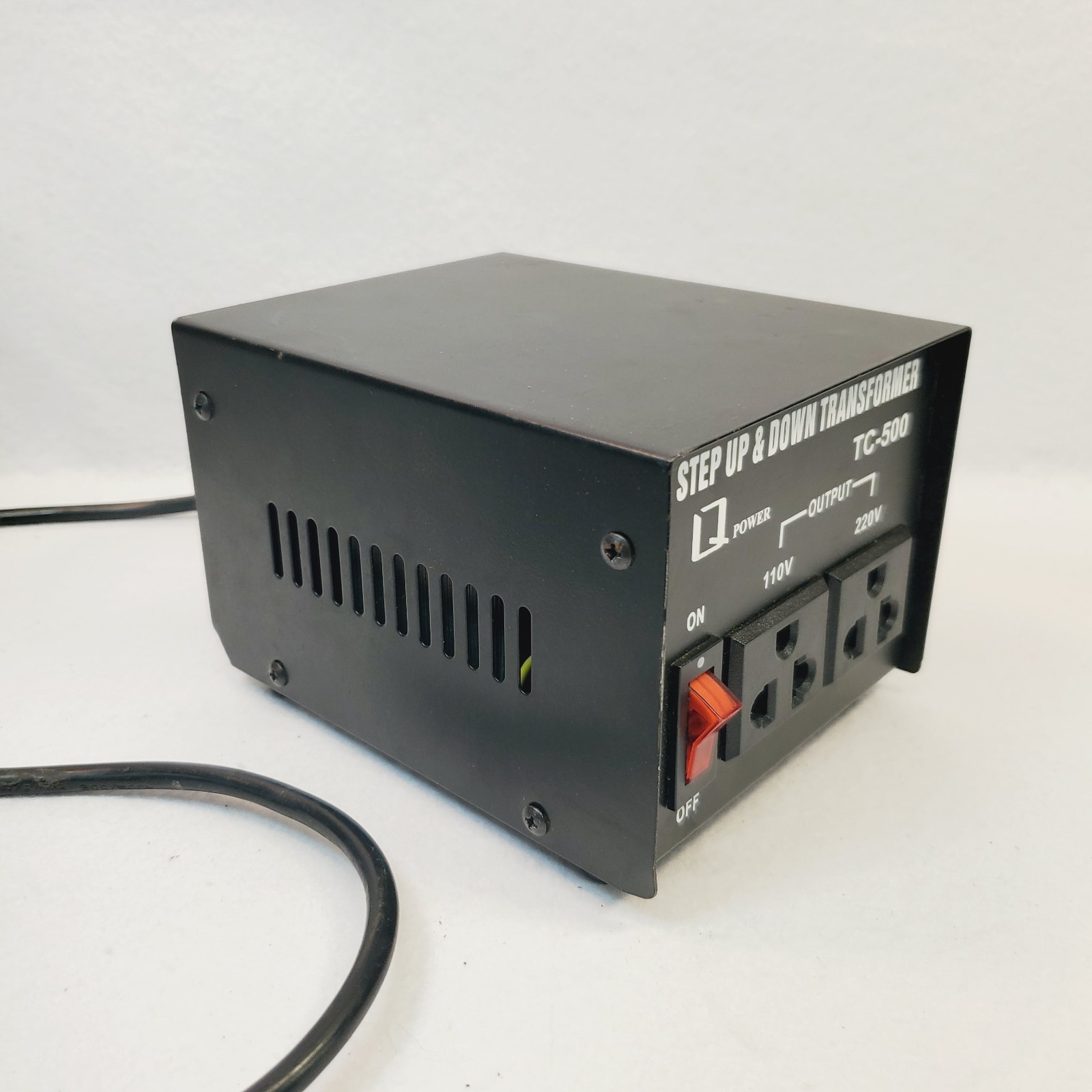 Q Power TC-500 Step Up & Down Transformer 110V-240V – 500W