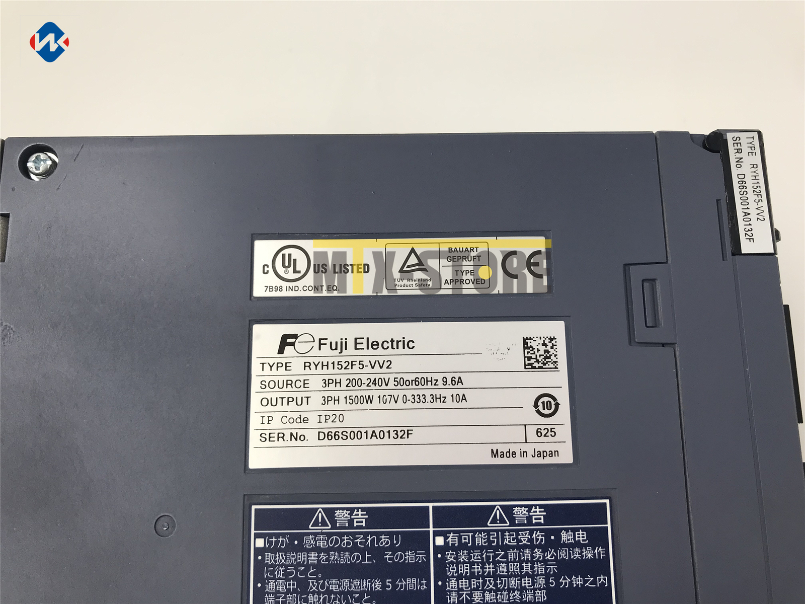 1pcs Brand New Fuji Servo Drive RYH152F5-VV2 RYH152F5VV2 In Box