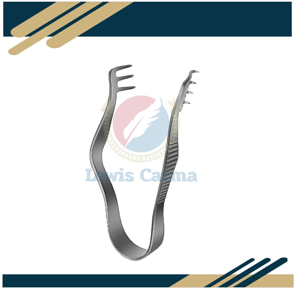 Finsen Retractor ( 2 x 3 & 3×4 ) Prongs Sharp 5cm Stainless Steel