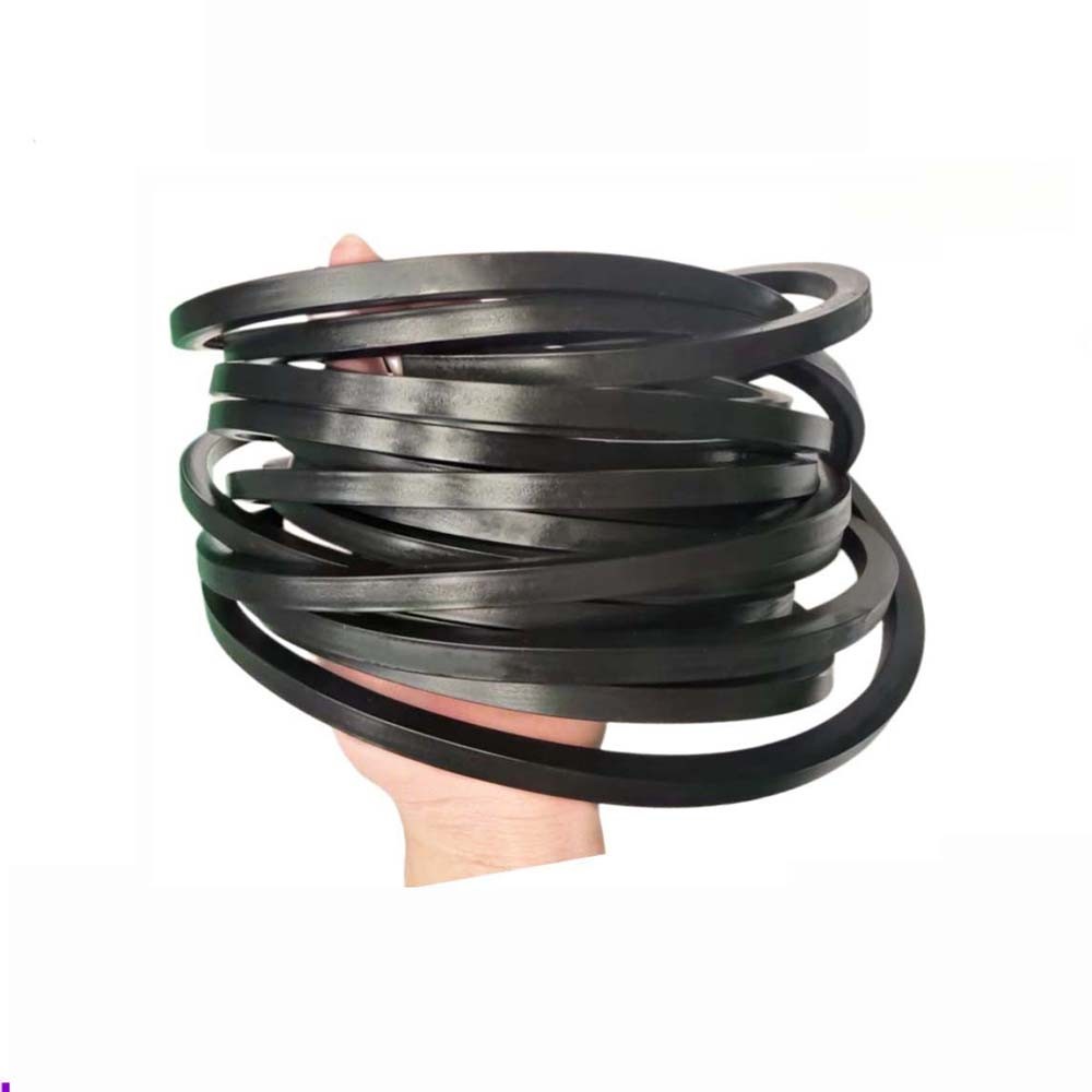 Black Fluororubber Square Seal Strip Fluorine Rubber Seal Square Bars Oil Proof