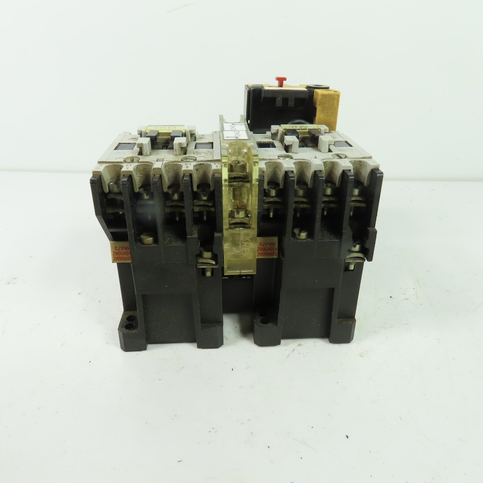 Allen-Bradley 104-A09ND3 9A 3-Pole Reversing Motor Starter 120V Coil 1.5-2.3A