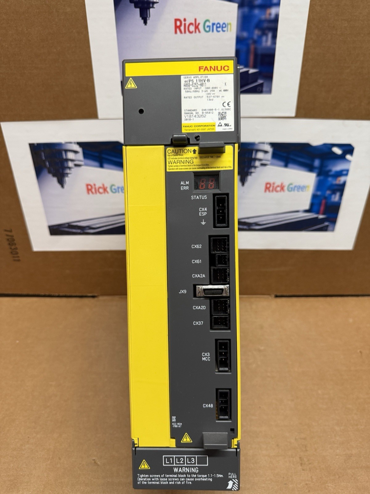FANUC Power Supply A06B-6252-H011 30 Days Free Return Authentic NDA Available