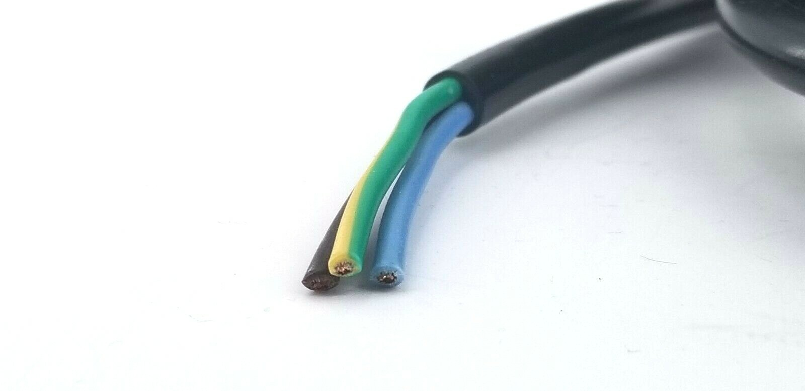 Qualtek, 363012-D01 / 363012D01 Power Cord, CEE 7/7 Plug & Free End, 10A, Qty 5