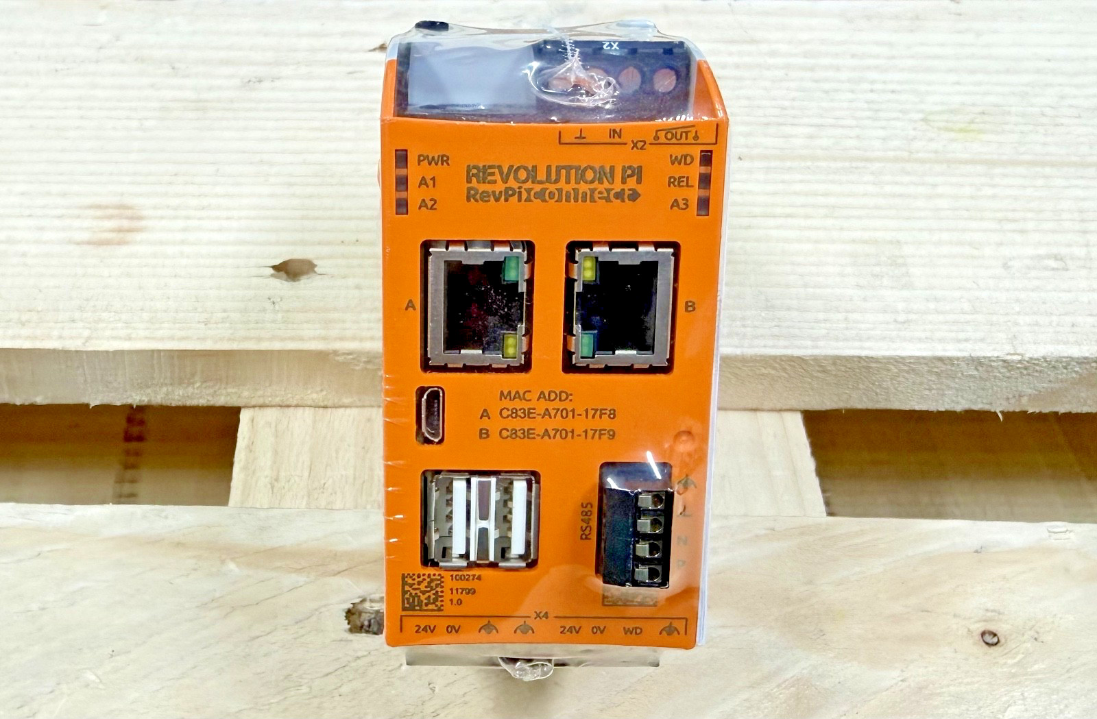 Kunbus RevPi Connect Industrial PC Quad-Core 1.2GHz BCM2837 Linux PR100274