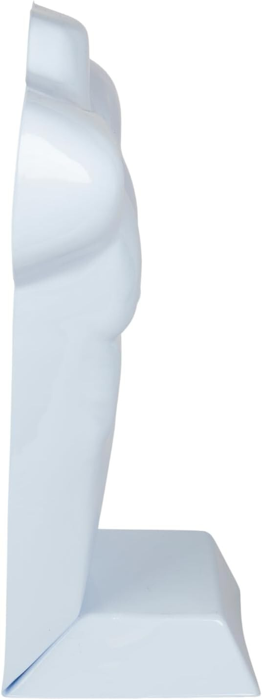 Molded Man’s Shirt T Form Countertop Fits S-L Male Mannequin White Hollow Back