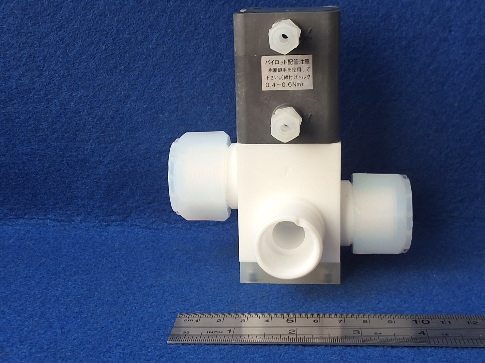 CKD AMD422-X0468-X Air Operated Valve for Chemical Liquids 0-0.3 MPa.