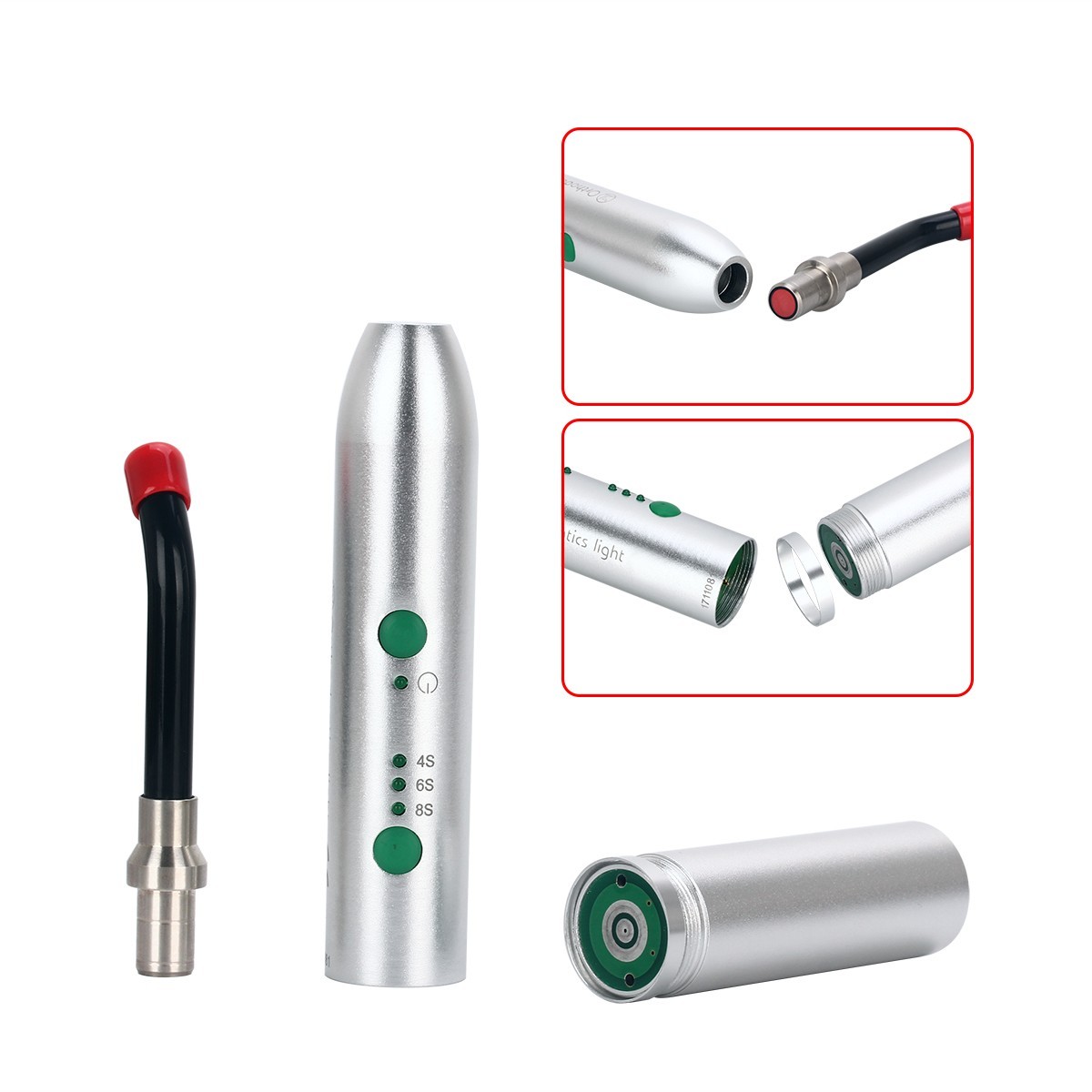 USA Dental Cure Light Composite Resin Adhesive Kit / YS-C LED Curing Light Lamp