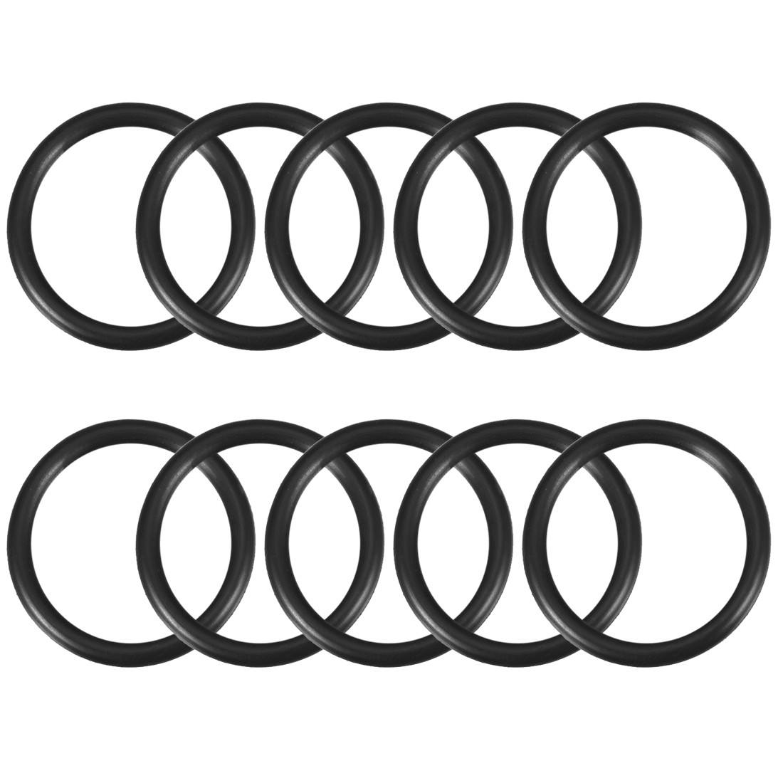10pcs O-Rings Nitrile Rubber Seal Rings Sealing Gasket 30mm x 38mm x 4mm