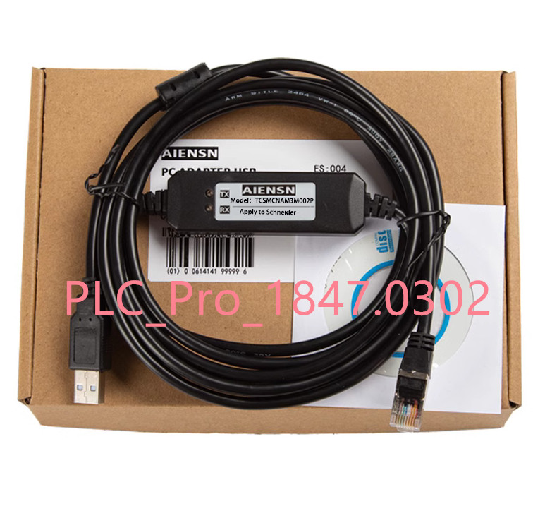 1PC FOR TCSMCNAM3M002P ATV Inverter/LXM Servo Debugging Cable Download Line 3M