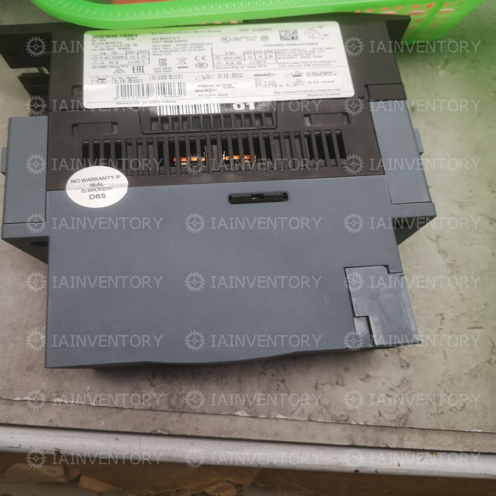 1PC NEW Siemens 3RW3036-1BB04 Free shipping Good Quality