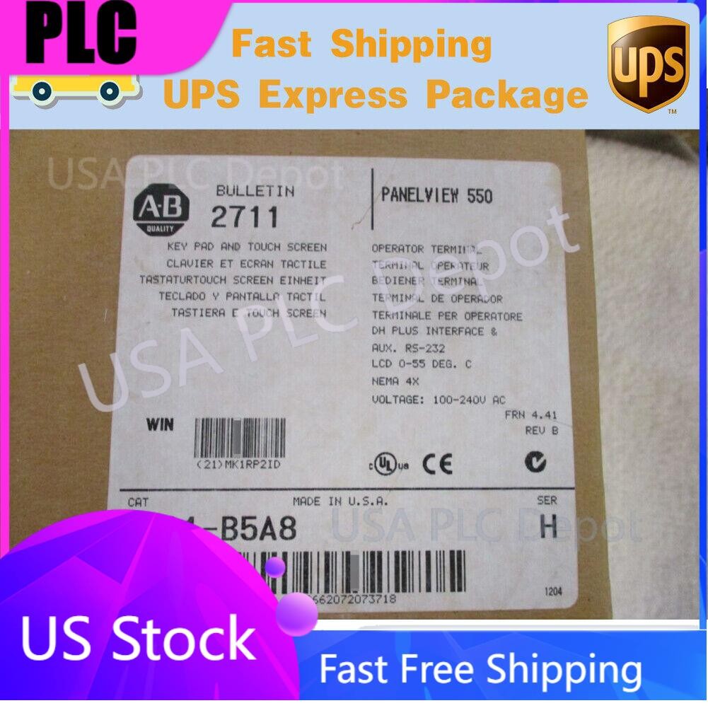 2711-B5A8 AB PanelView Standard Terminal Fast Shipping 2711B5A8 New GQ