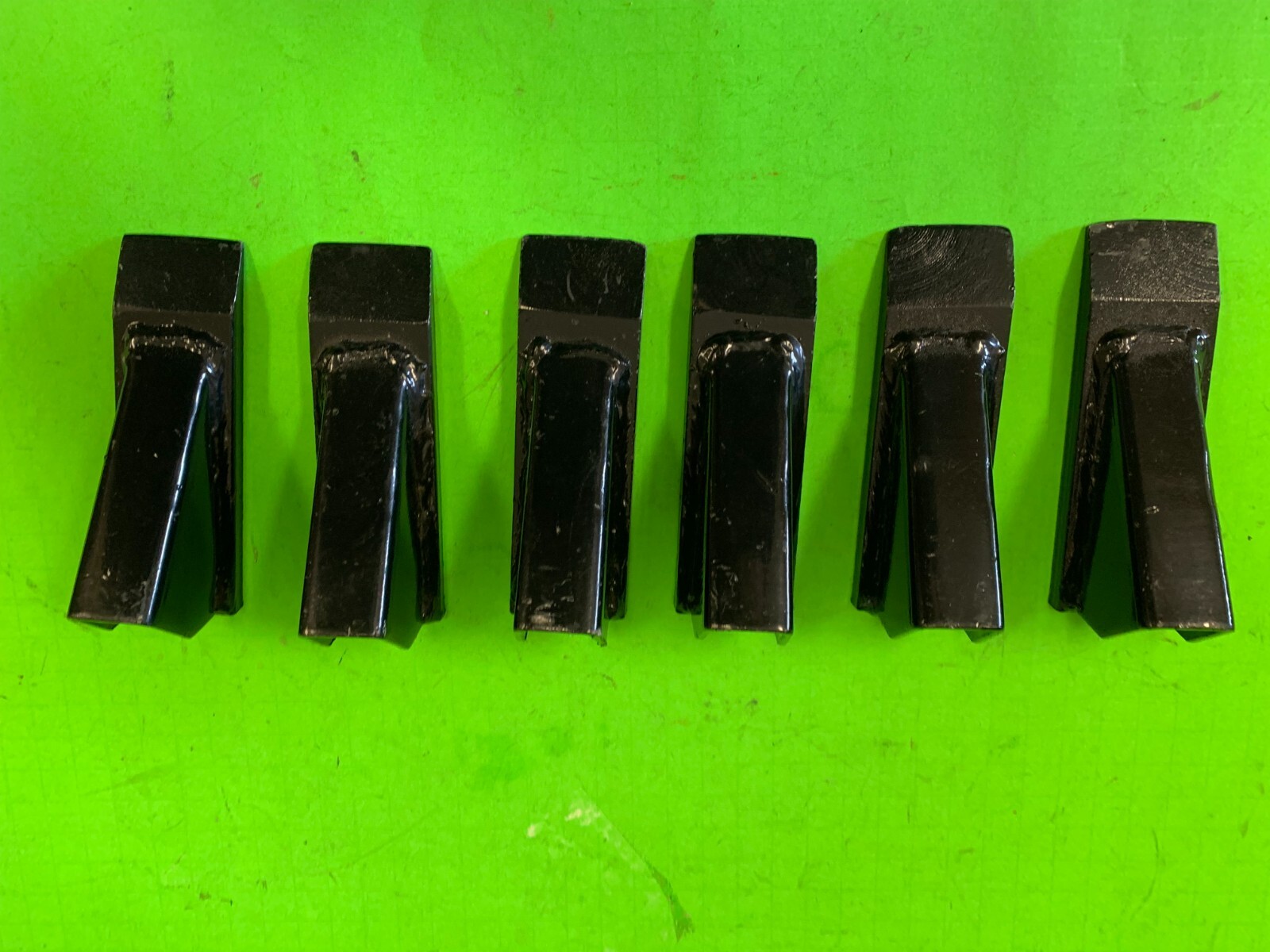 Set/6 box scraper blade scarifier ripper point tips for 3/4″ thick shanks