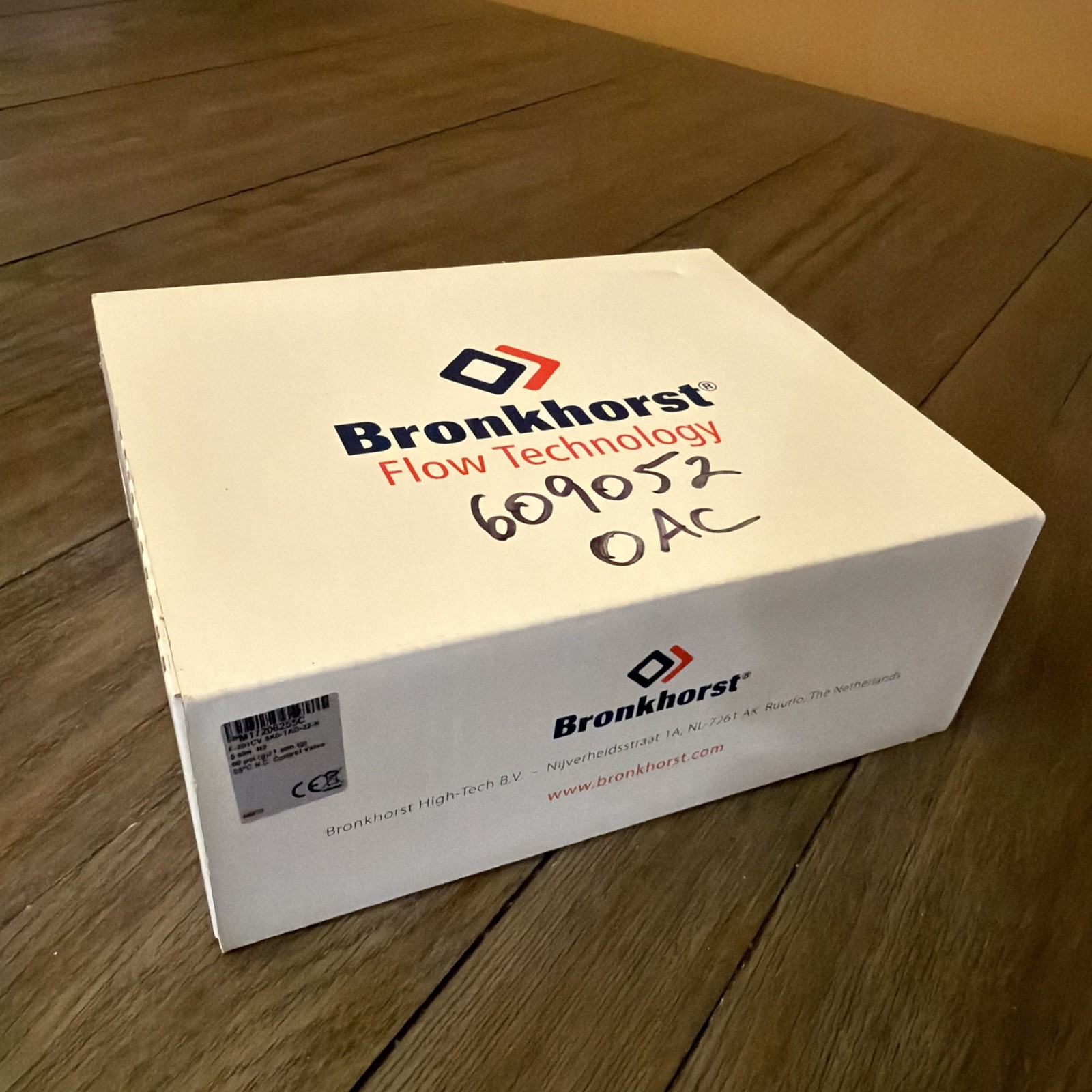 Bronkhorst Mass Flow Controller – 5 slm – Kalrez seals