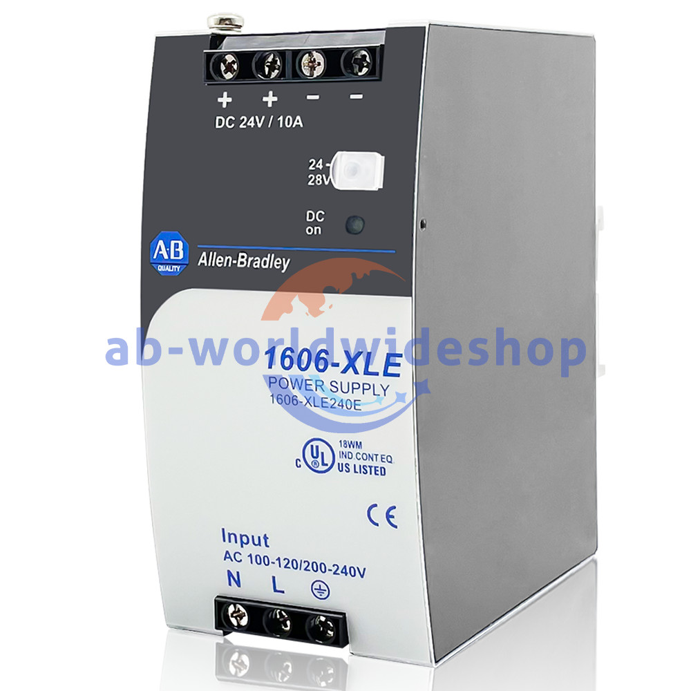 1606-XLE240E DC 24-28V,240W ,10A Power Supply Screw terminals