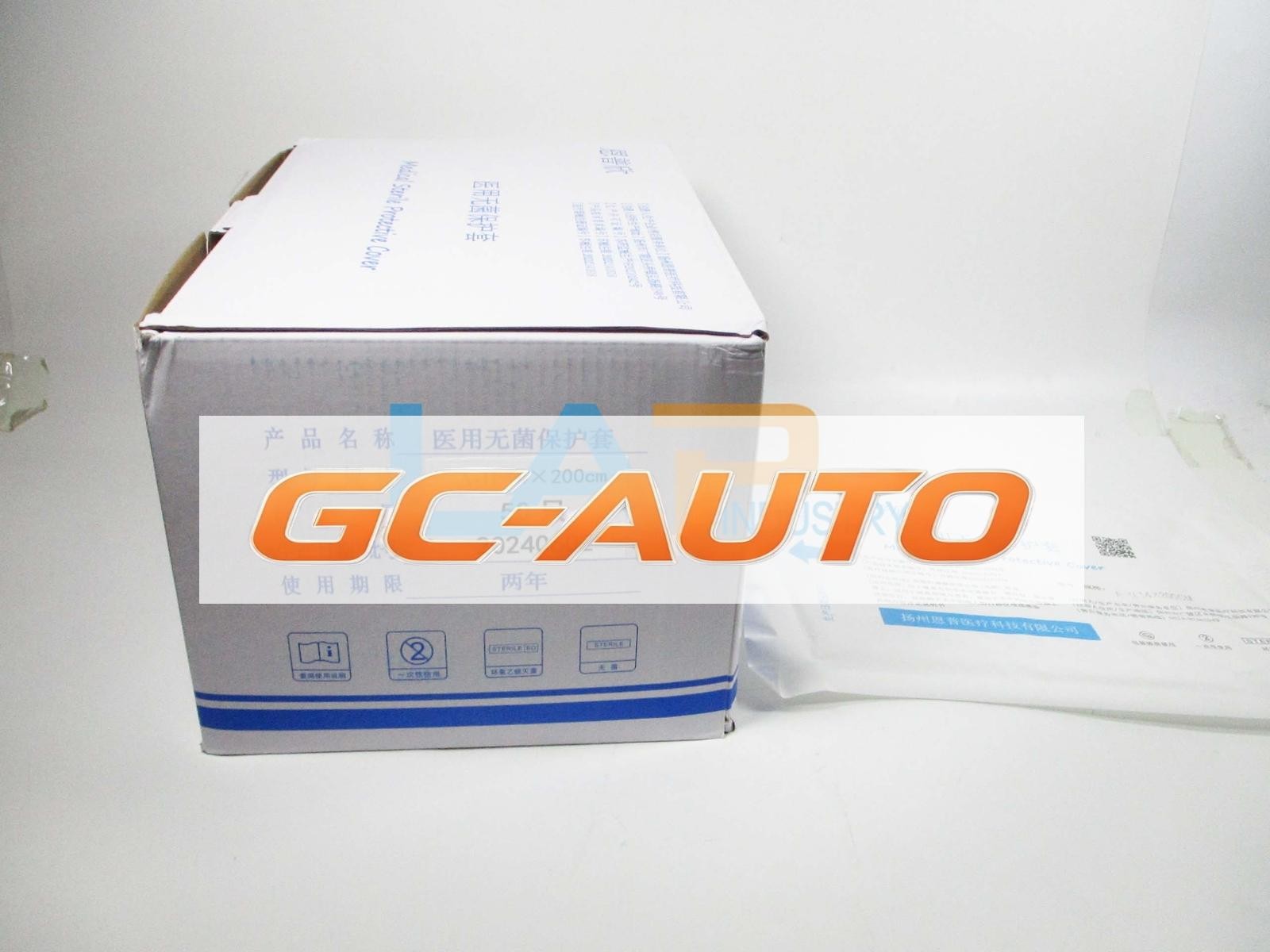 QTY:100 Laparoscope cover, sterile protective cover,14*150cm 14*200cm 20*200cm