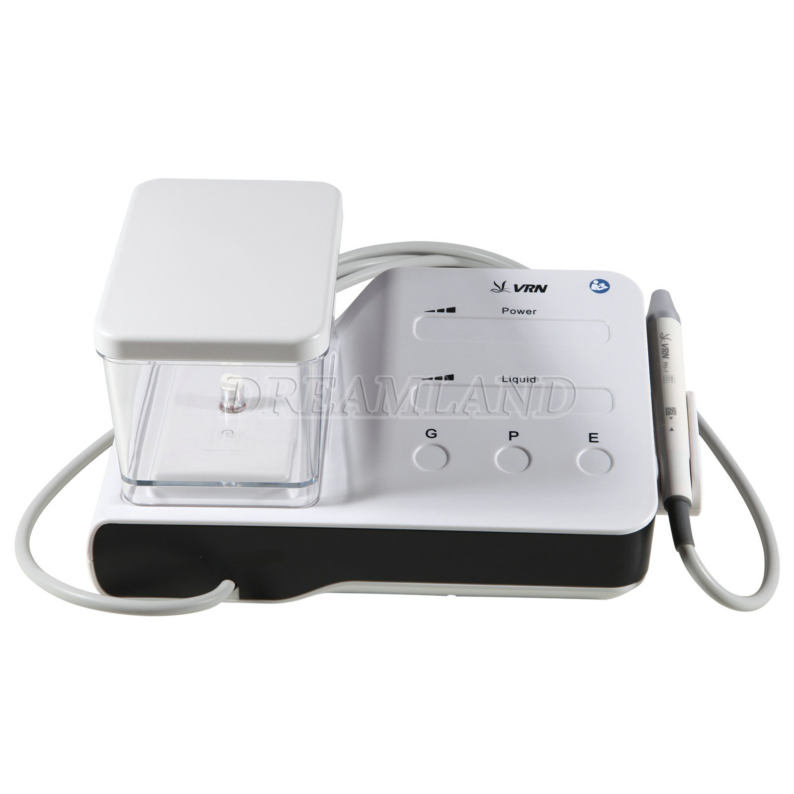 VRN Dental LED Ultrasonic Scaler PH-1 Detachable Handpiece Tips water Bottles
