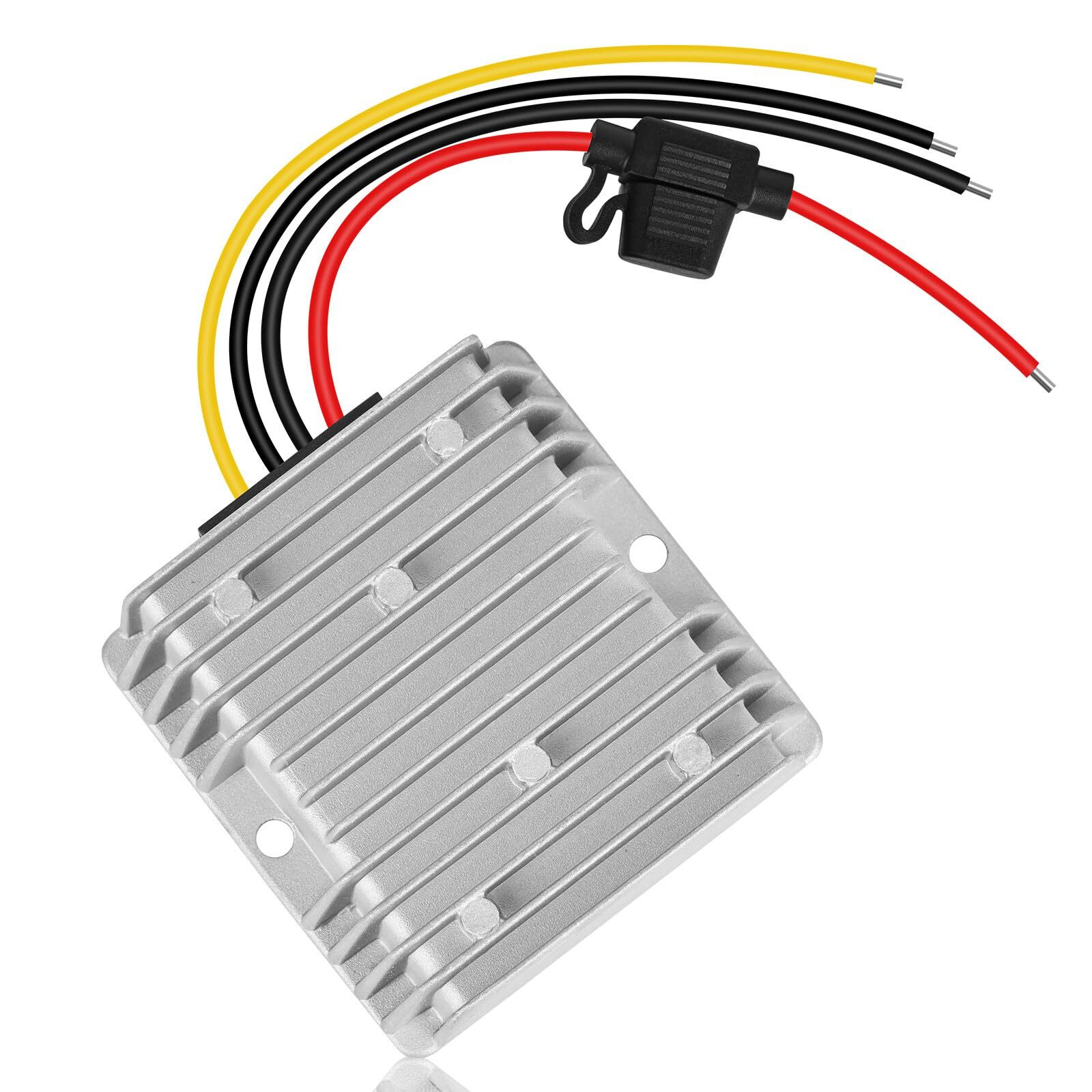 DC18V-60V to 12V Converter 20A 240W Golf Cart 24V 36V 48V Step Down to 12V Co…