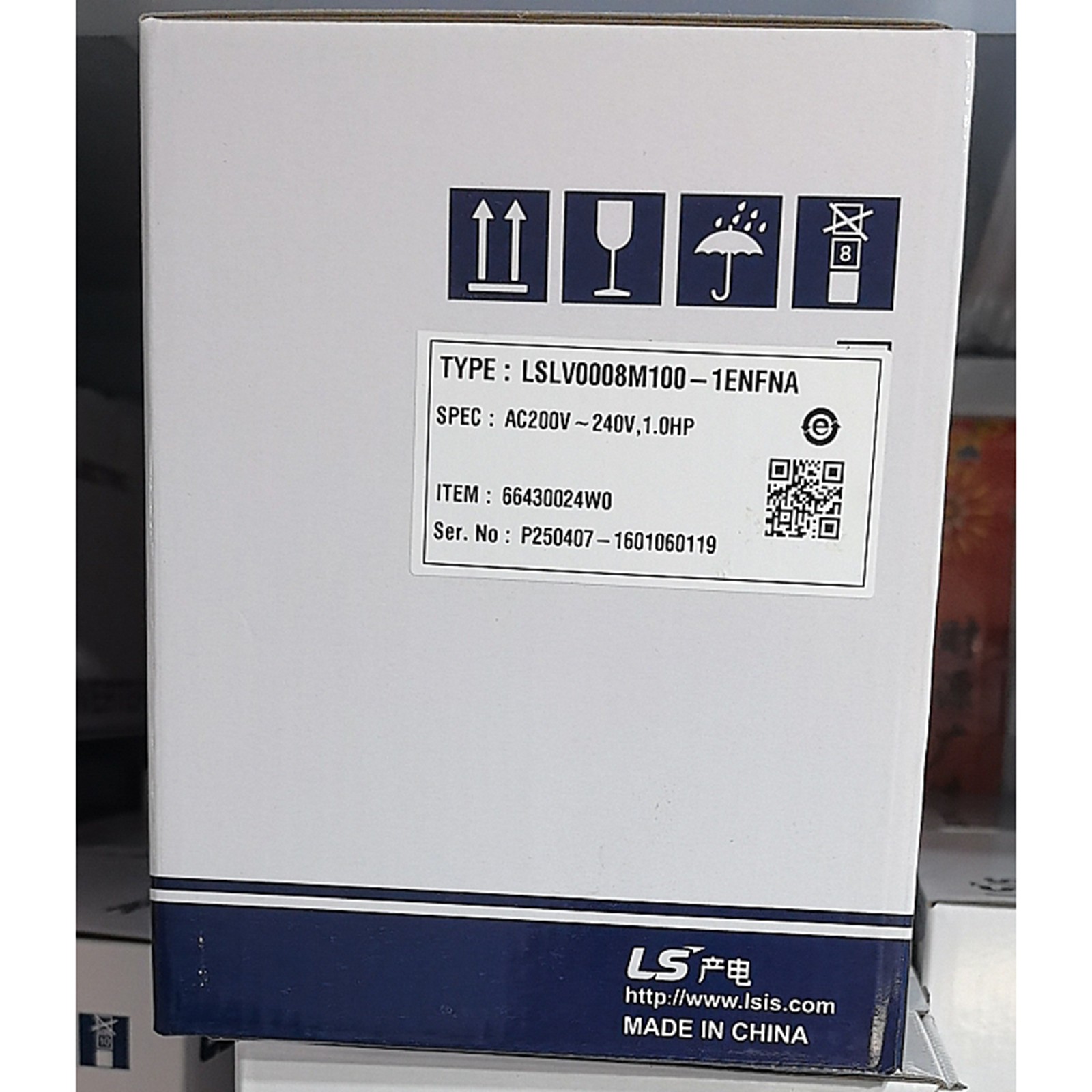 one NEW LG LS M100 LSLV0008M100-1ENFNA 220V 0.75KW inverter Fast Shipping