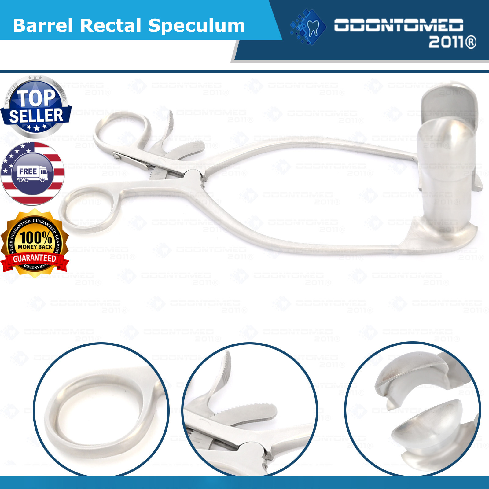 ODM BARR RECTAL ANAL SPREADER FOR EXTREME SPREADING Spreader Medical Speculum