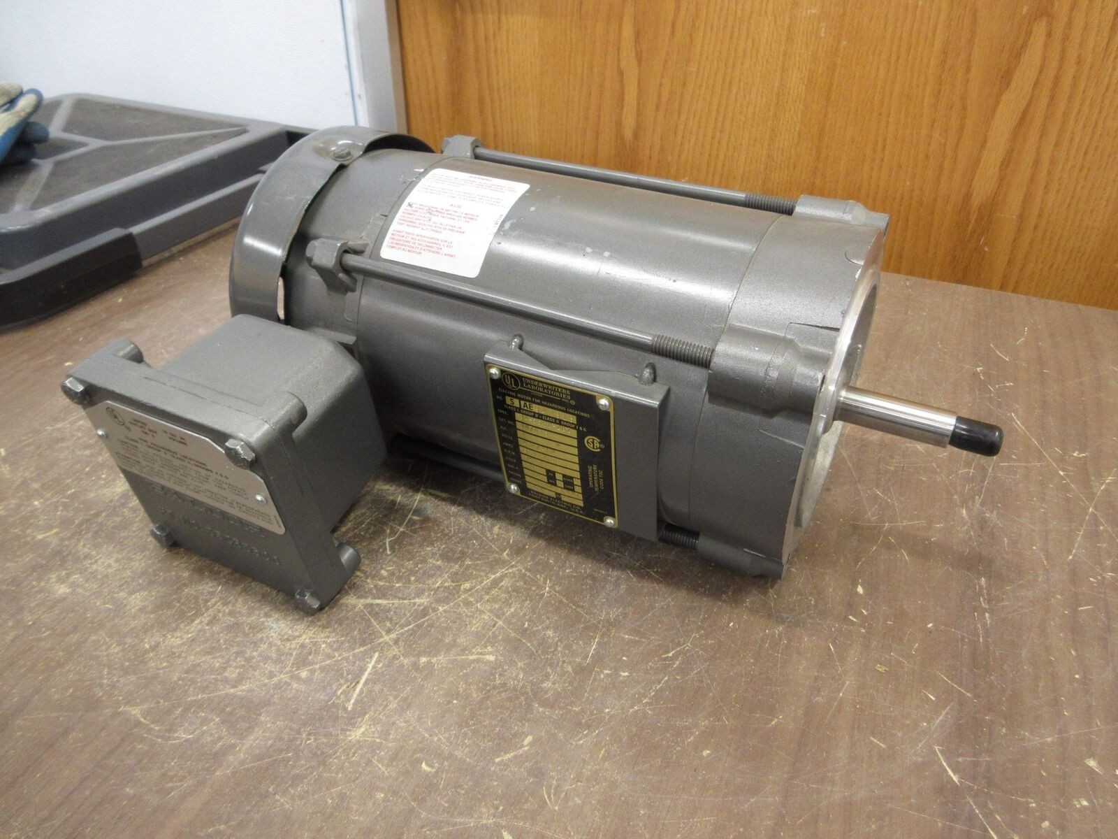 Underwriter Laboratories Explosion Proof Motor JM7013 1HP 3600RPM 230/460V 60Hz