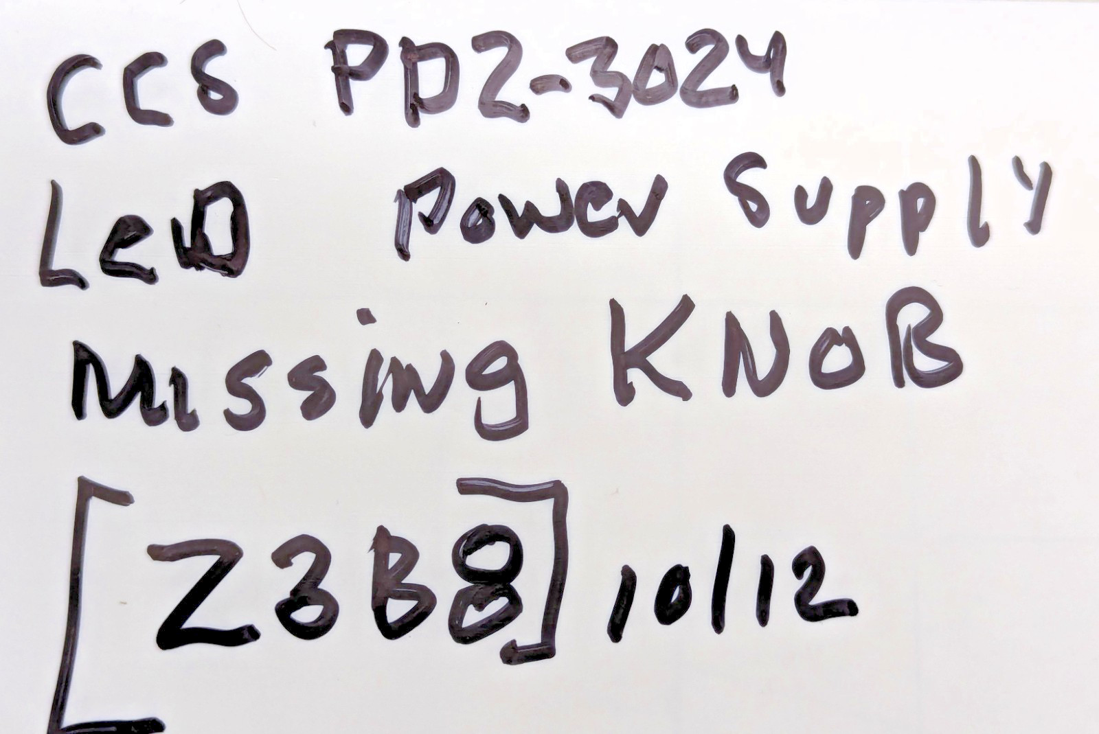 CCS PD2-3024(A) Light Source LED POWER SUPPLY Tested Working Pull [Z3B9]
