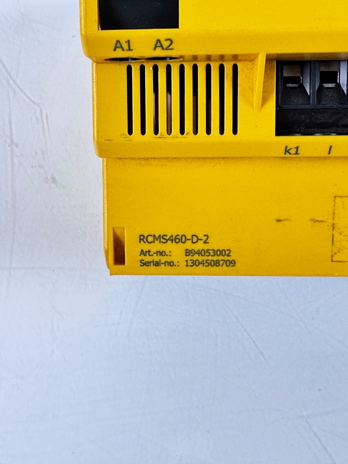 BENDER RCMS460-D-2 Differential Current Evaluator / Residual Current Evaluator