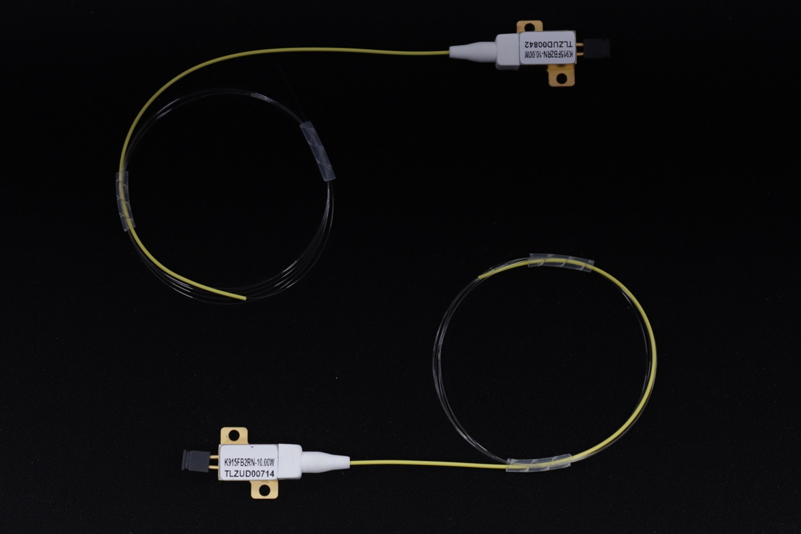 Set of 2x NEW BWT K915FB2RN-10.00W Laser Fiber Optical Cable Diode 10W/915nm