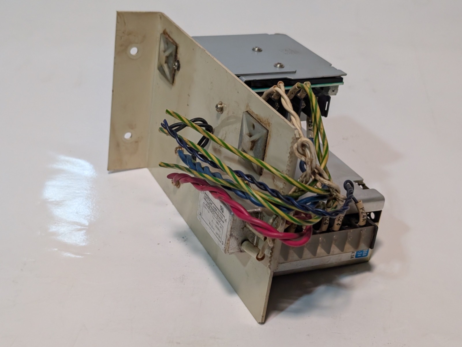 Cosel PBA15F 5V 3A + K100A-24 24V 4.5A PSU assembly w/ TDK filter as shown