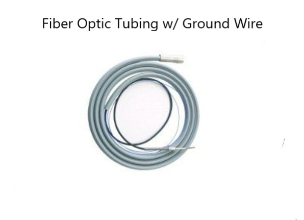 DCI 6′ Gray hose Straight asepsis Fiber Optic Tubing 8′ Bundle Touch System NEW!
