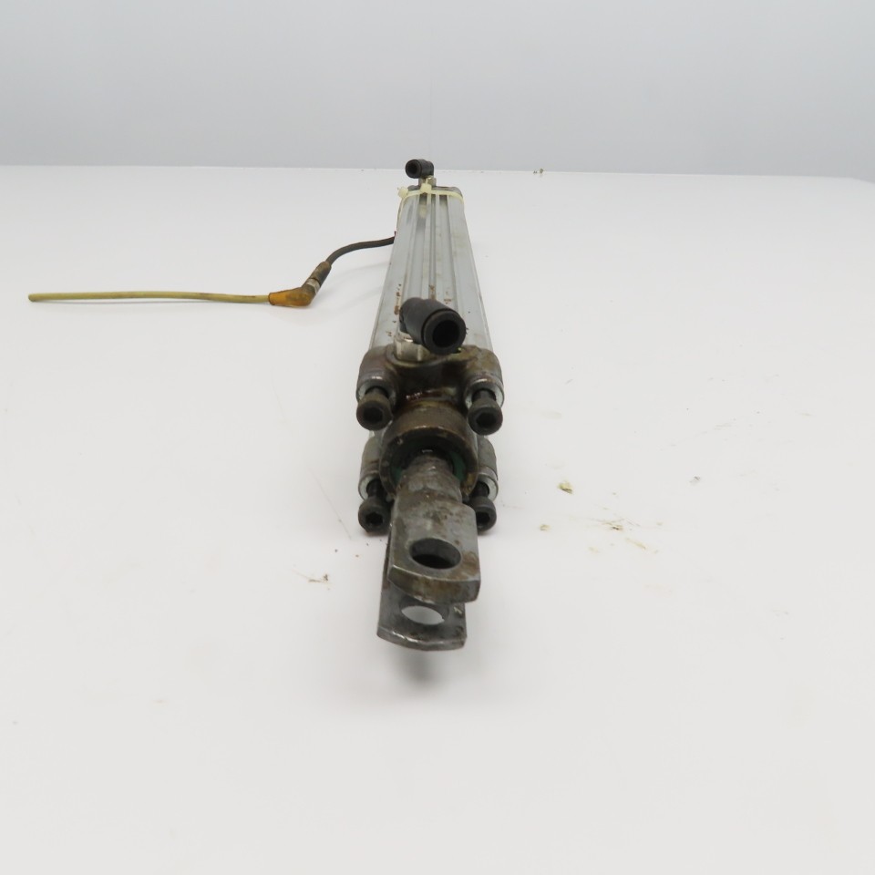 1″ Bore 12″ Stroke Double Acting Air Cylinder Nose Mount 12mm Rod