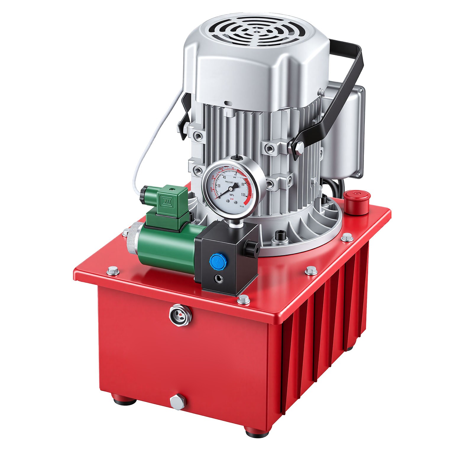 Uimoso Electric Hydraulic Pump 750W 10000 PSI Single Acting with Pedal Control