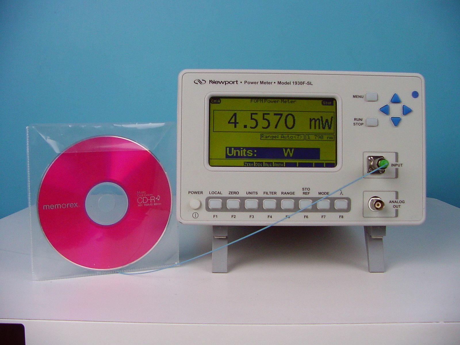 Newport 1930F-SL-FC Optical Power Meter 400-1100nm Maximum: 6mW with FC input