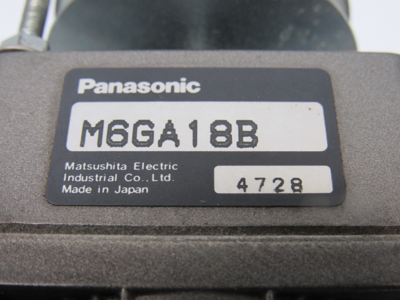 Panasonic M6GA18B_M61A6G4Y 200V 0.7 -¦F 4P 6W Continuous Operation Gear Motor