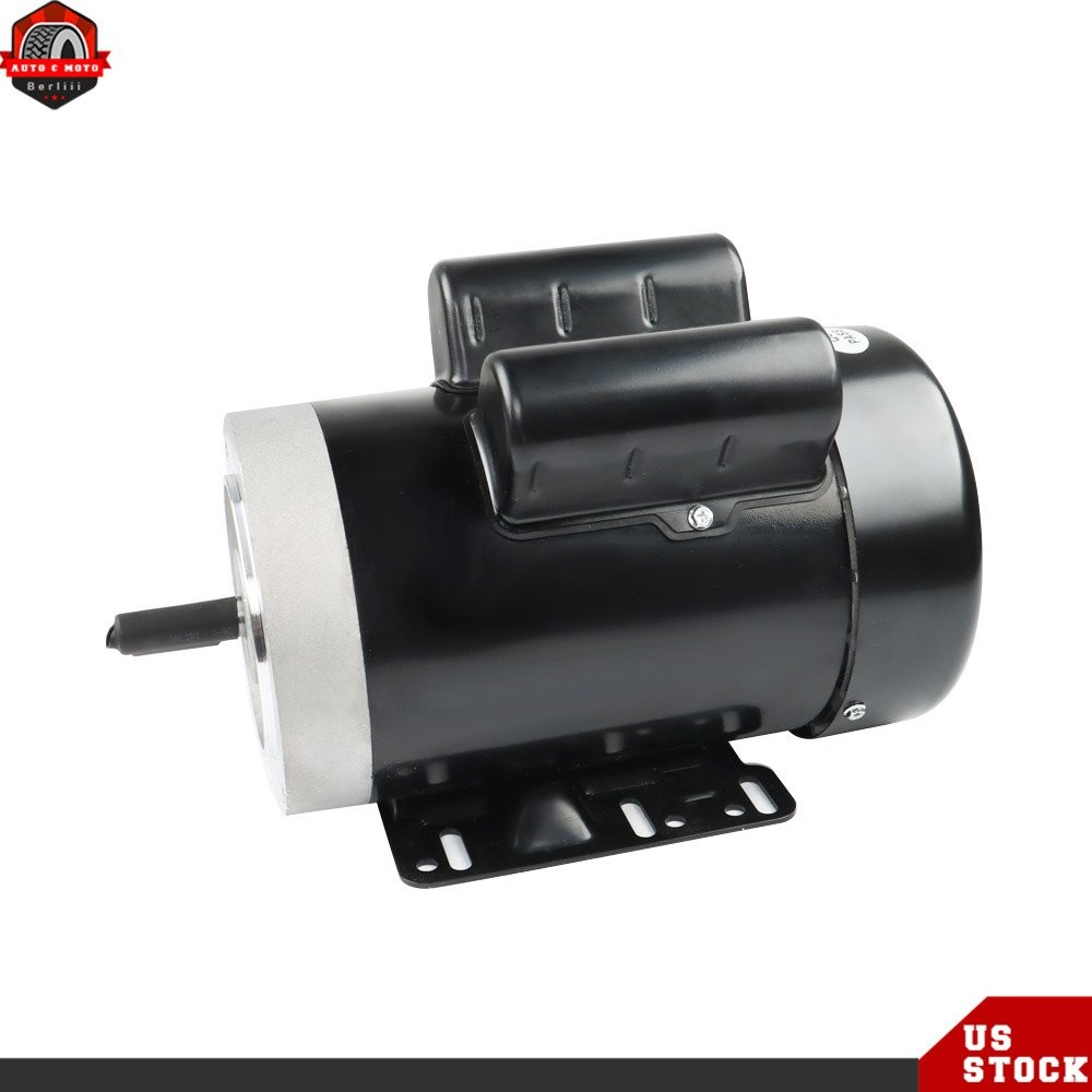 2 HP General Purpose Electric Motor ?C 3450 RPM, 115/230V, TEFC Enclosure