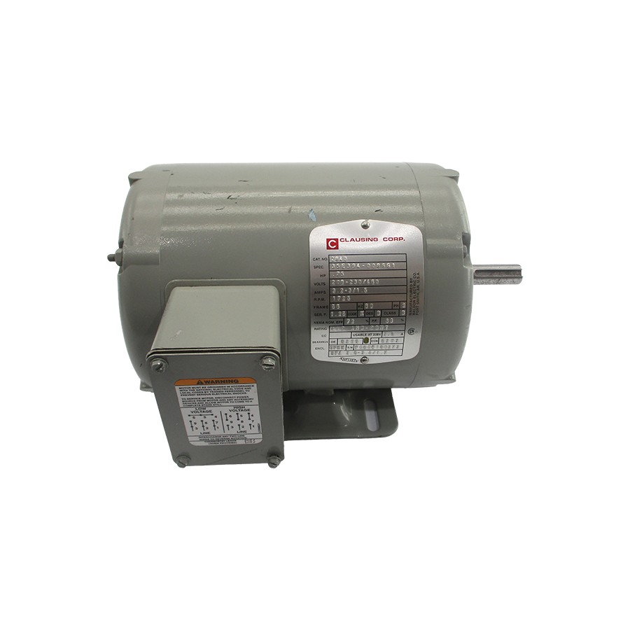 CLAUSING 2840 35E394-0086G1 208-230/460V 3.2-3/1.5A NSNP