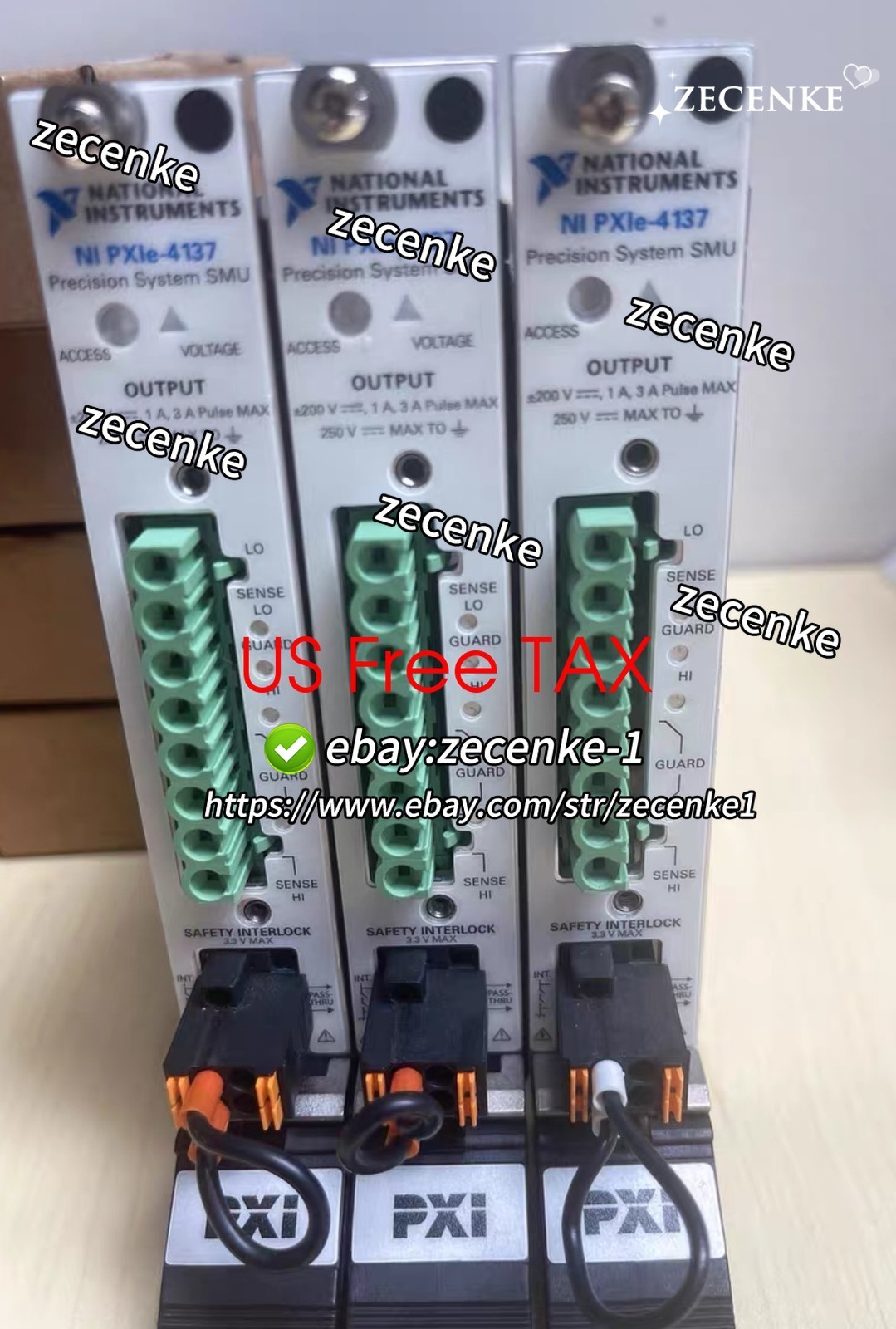 1PCS Used National Instruments Controller module NI PXIe-4137 Test passed! spot