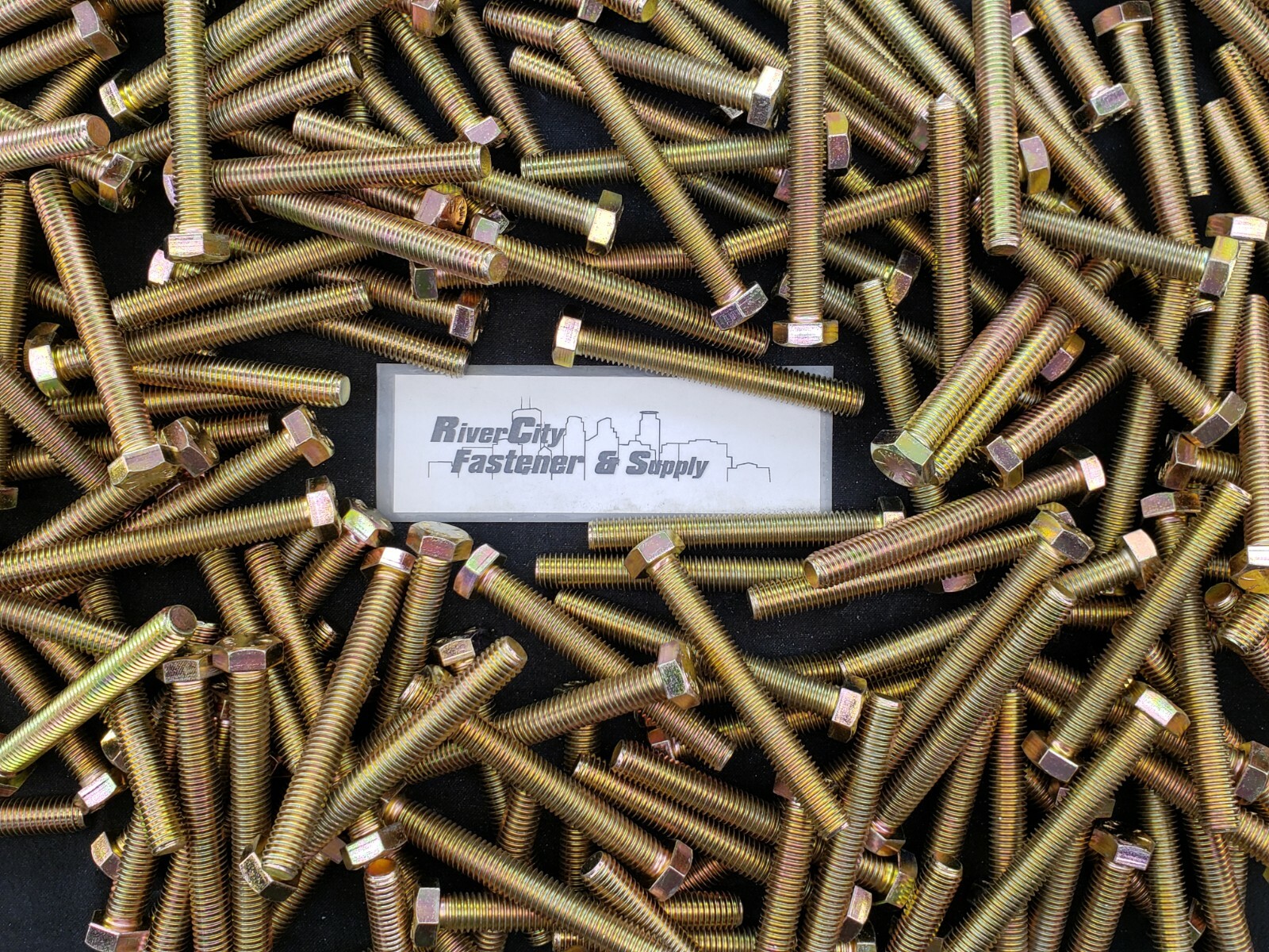 (10) 1/2-13×4 Grade 8 Tap Bolts 1/2 x 4 Hex Head Screws .50 x 4.00 Full Thread