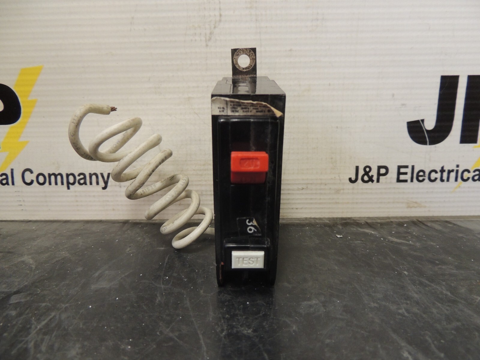 WESTINHOUSE QBGF1020 20A 1POLE 120VA BOLT ON GROUND FAULT BREAKER