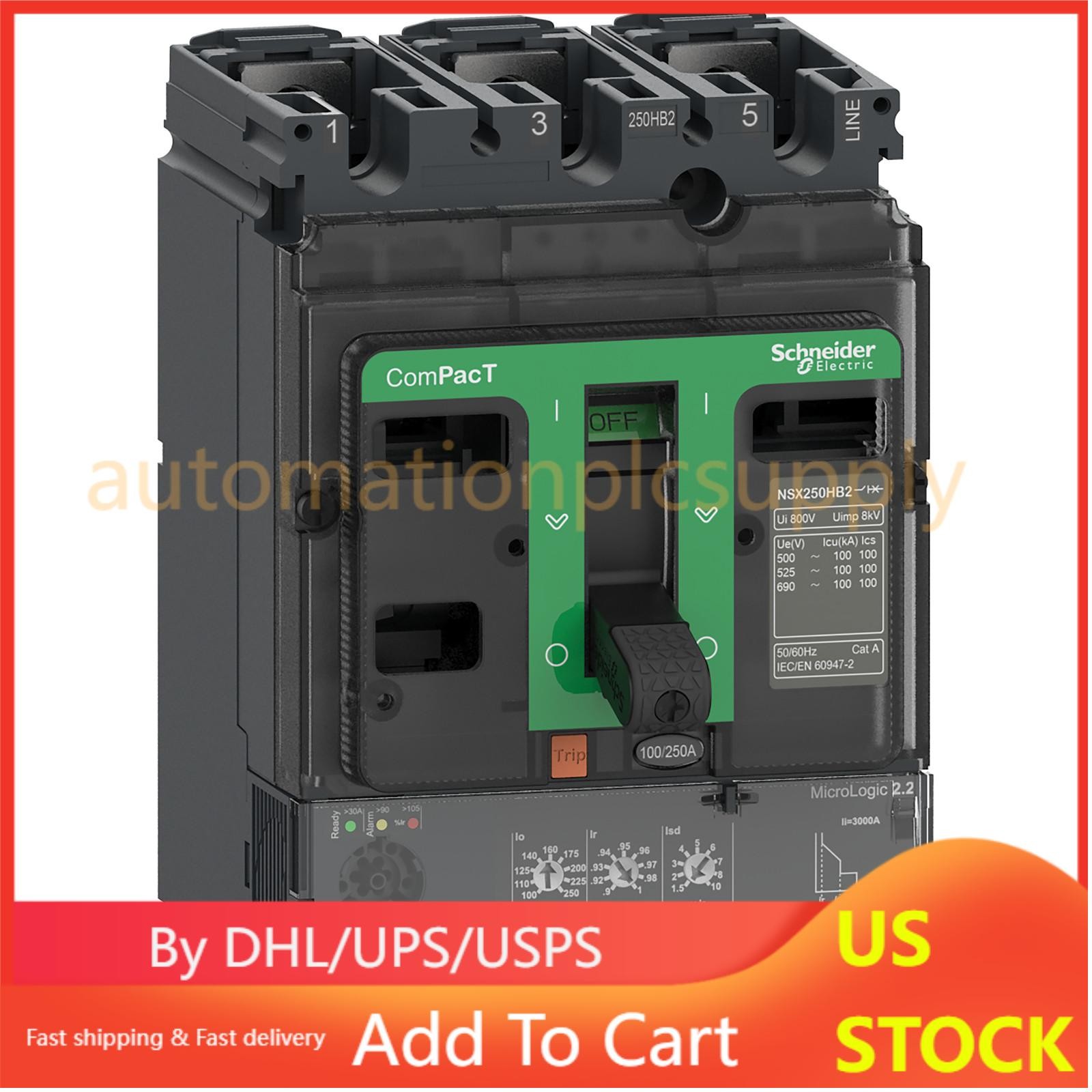Schneider Electric C16N32D160 NSX160N dsj ML2.2 160A 3P3D-