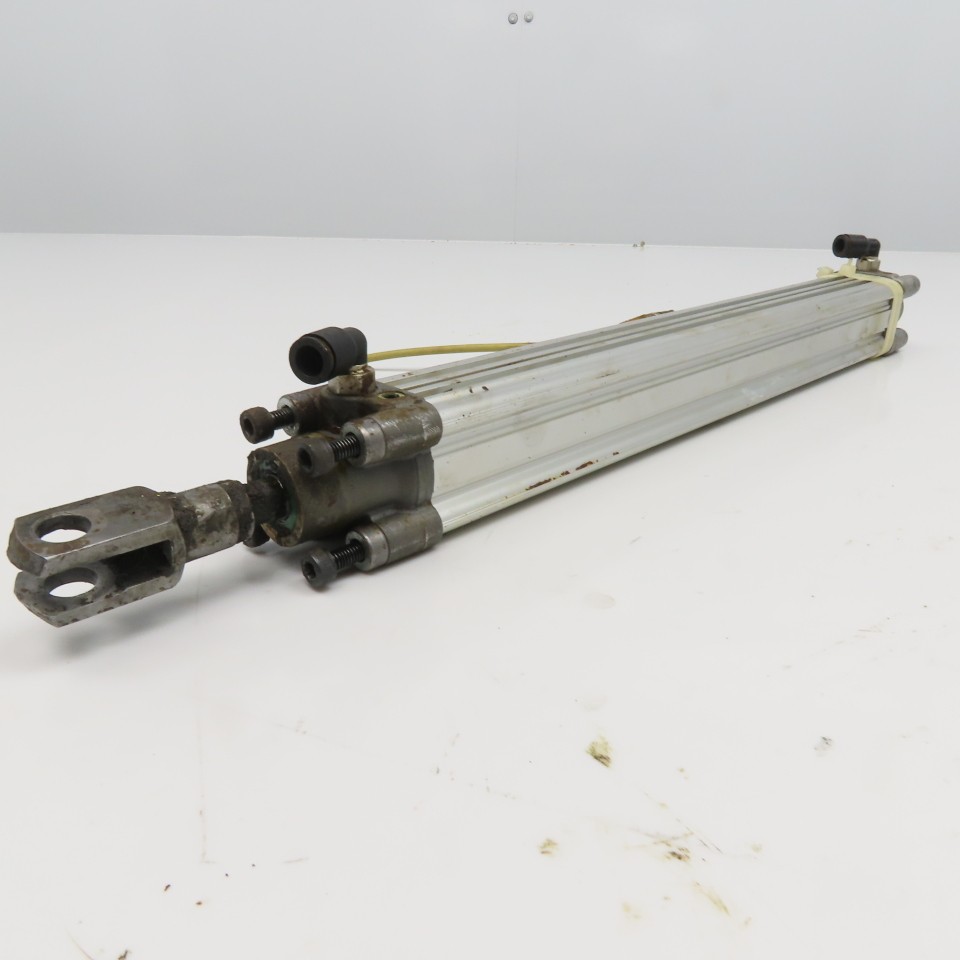 1″ Bore 12″ Stroke Double Acting Air Cylinder Nose Mount 12mm Rod