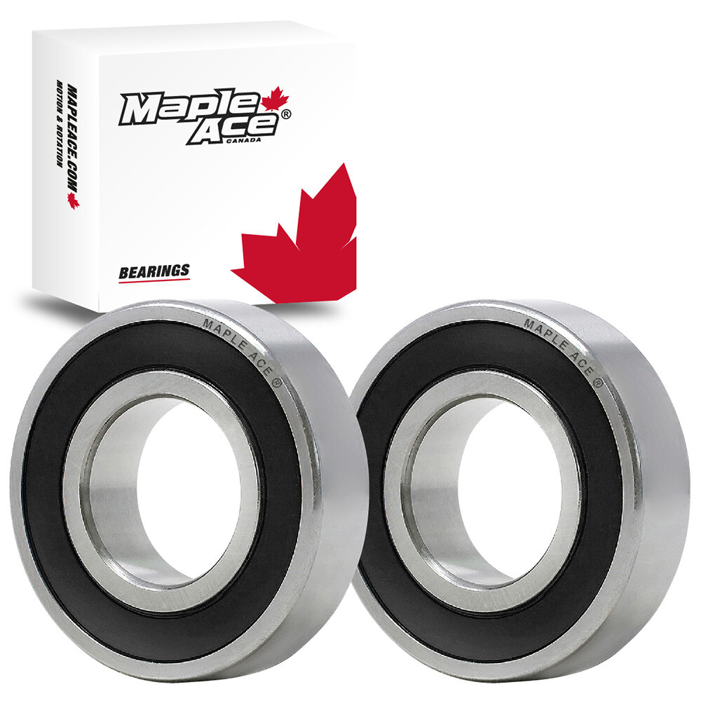 6006-2RS Ball Bearing Supreme Rubber Sealed 30x55x13mm 6006 2RS (2Pcs)