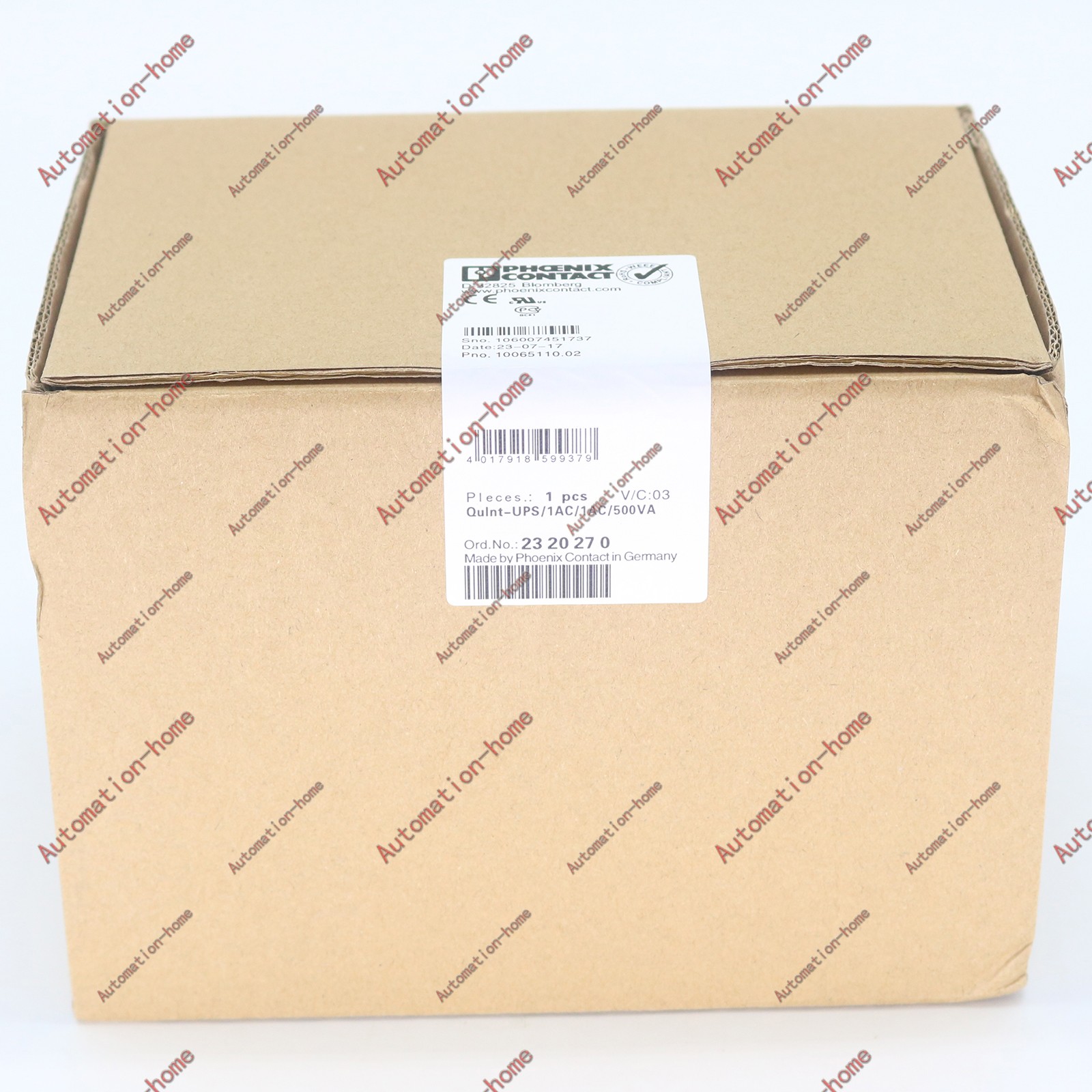 1PC NEW Phoenix Power Supply 2320270 QUINT-UPS/1AC/1AC/500VA FAST SHIP#XR