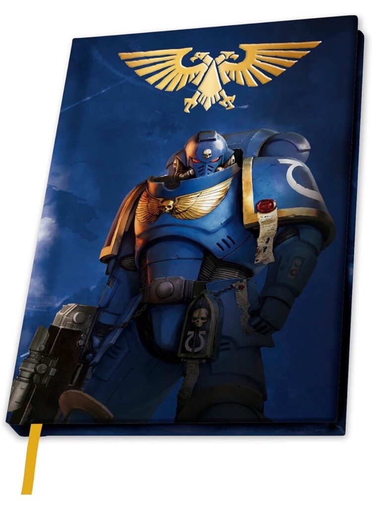 Warhammer 40,000 Ultramarine Notebook ABYstyle New IN Package See All Photos!