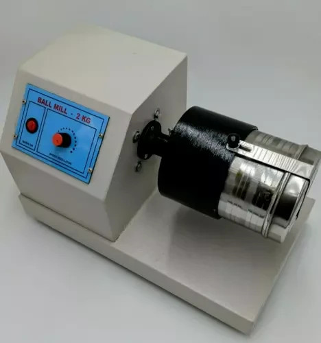 110v /220v Laboratory Ball Mill 2 kg Heavy Duty 10(15mm) & 35(8mm) SS Balls