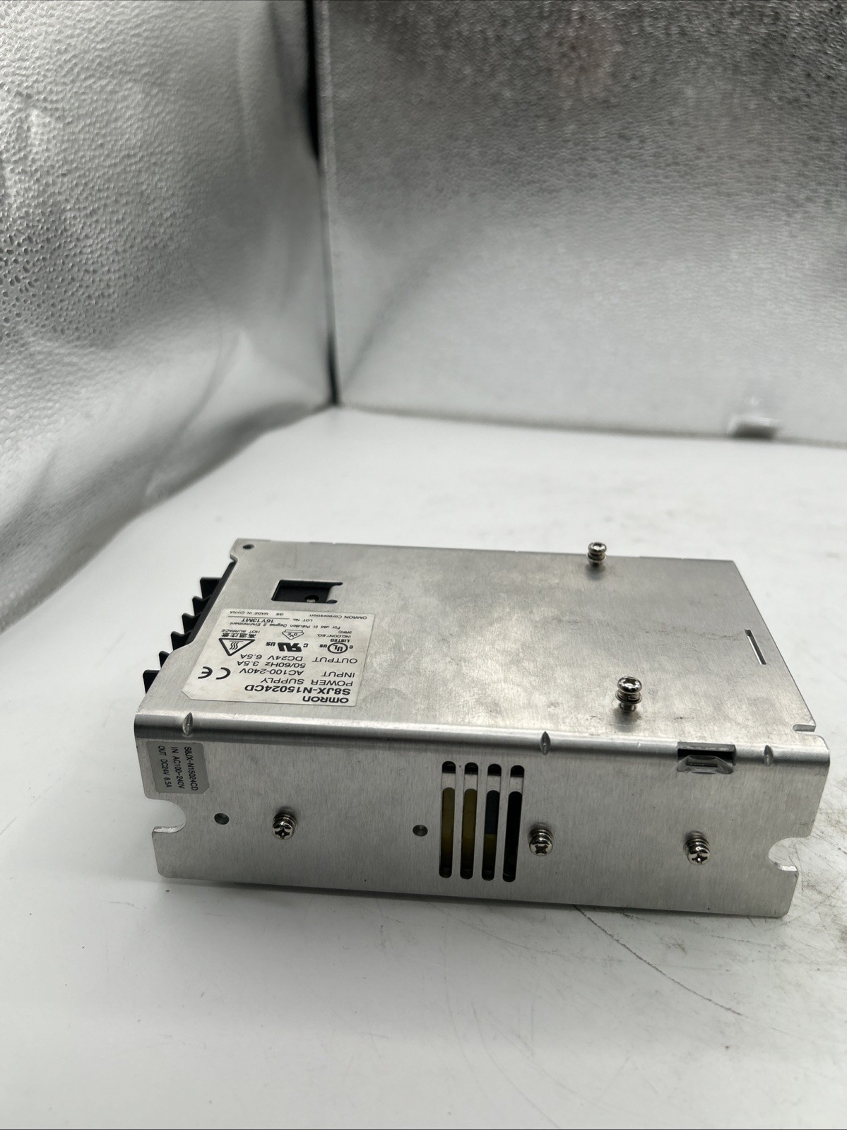 OMRON,S8JX-N15024CD,POWER SUPPLY AC 100-240V DC24V See Pics