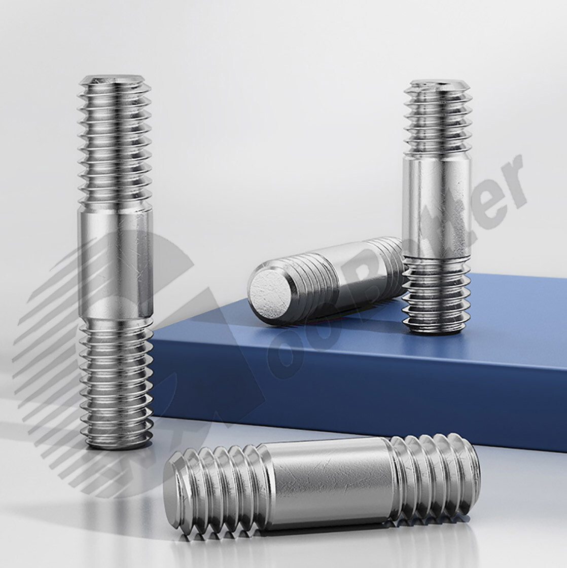 Double-End Stud M3~M16 Metric A2 Stainless Steel Double-End Stud L=20~250mm