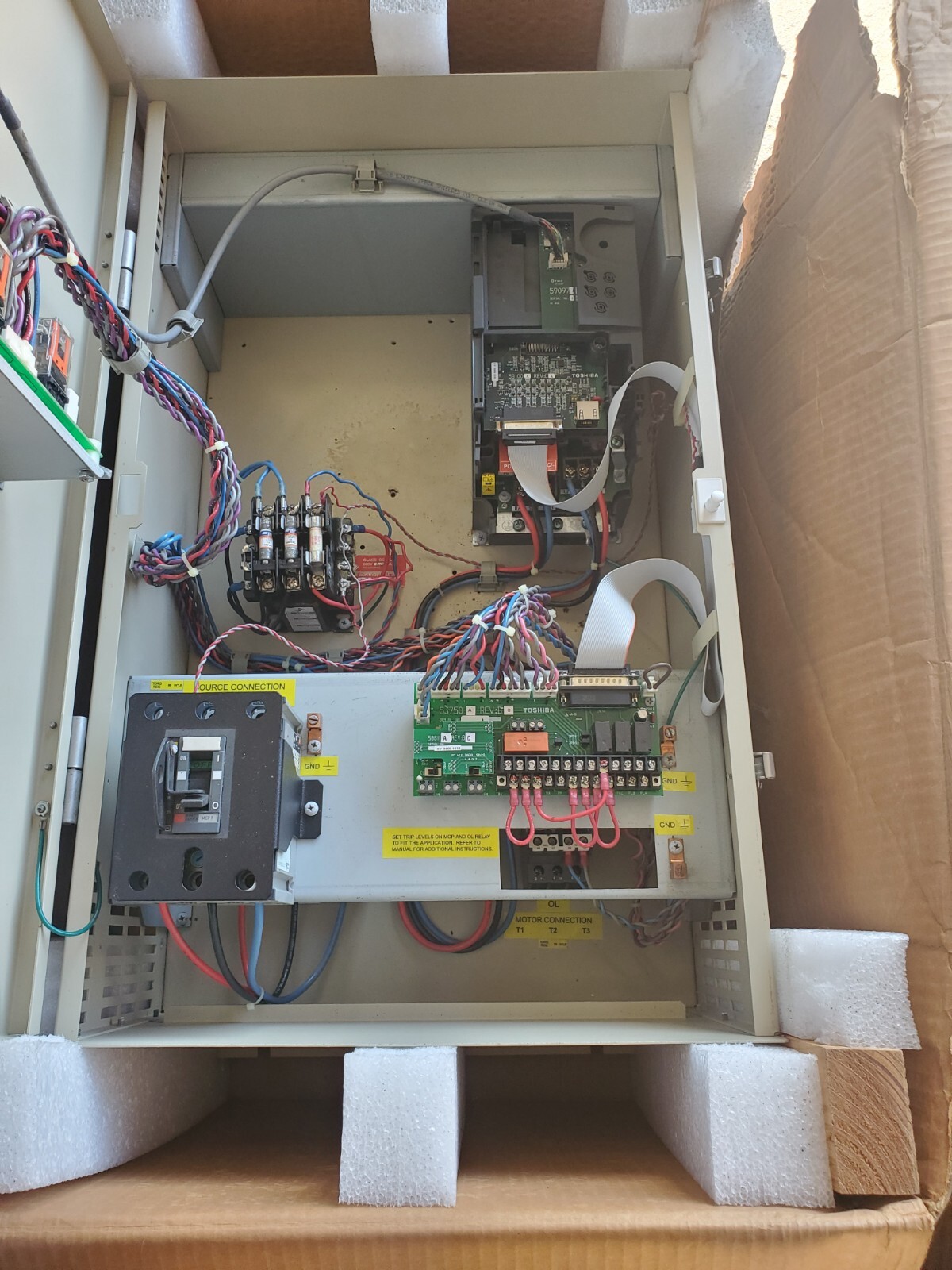 3 HP ADJUSTABLE SPEED DRIVE INDOOR 480 VOLT